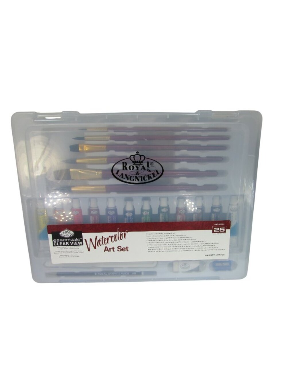 Royal & Langnickel Watercolor Art Set 25 Pieces Drawing 52219